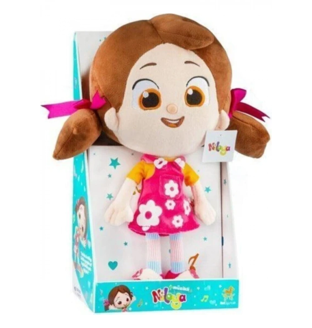 Niloya Müzikli Peluş Bebek 35Cm
