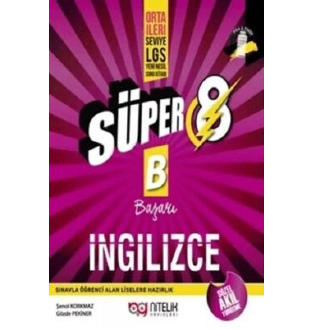 Nitelik 8.Sınıf İngilizce Yeni Nesil Soru Kitabı