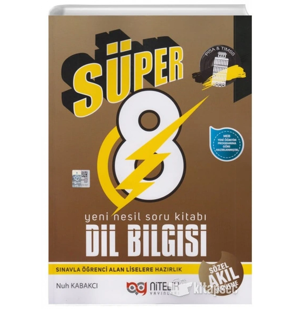 Nitelik 8.Sınıf Süper Dilbilgisi Soru Bankası