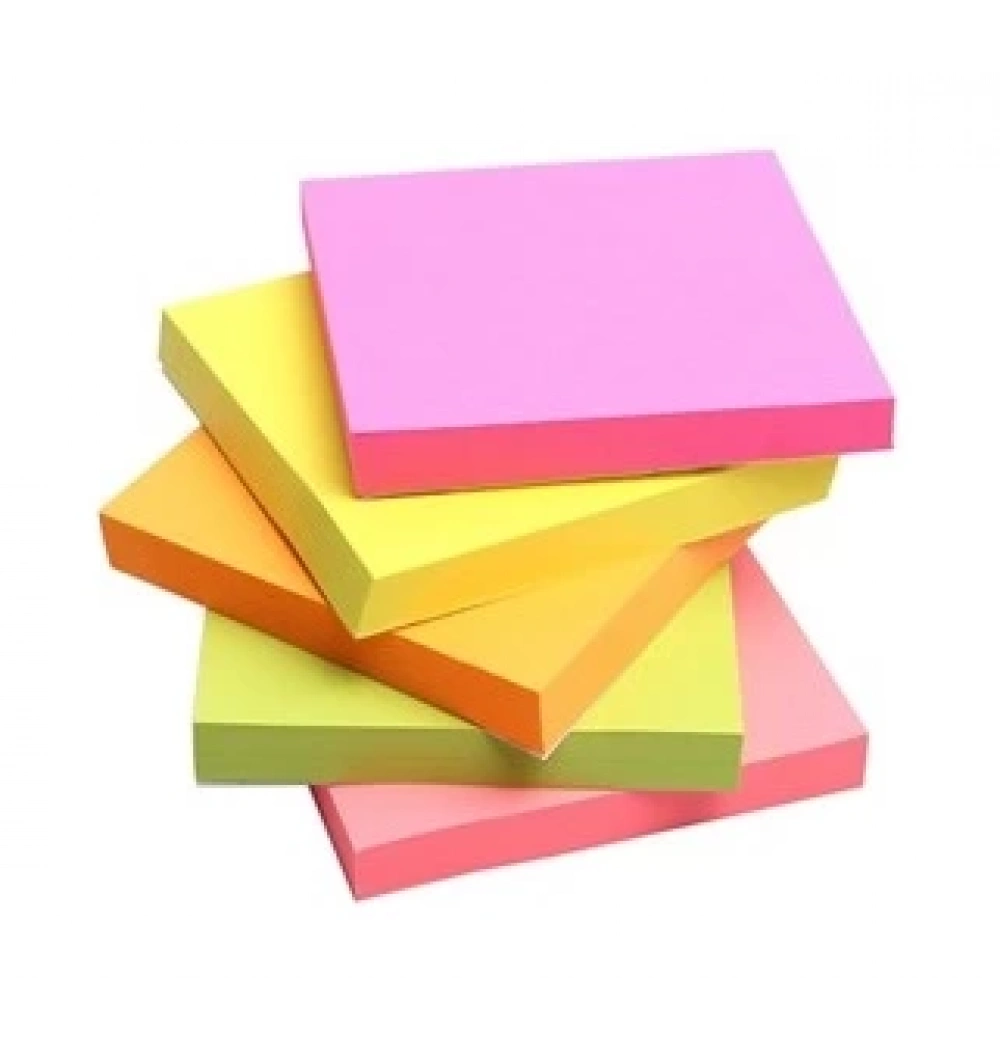 Noki Memo Yapışkanlı Not Kağıdı Postit 75X75 Sarı Kod:12007