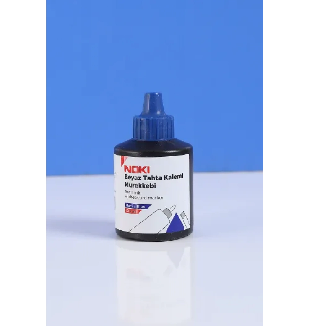 Noki Tahta Kalemi Mürekkebi Mavi 100 Cc