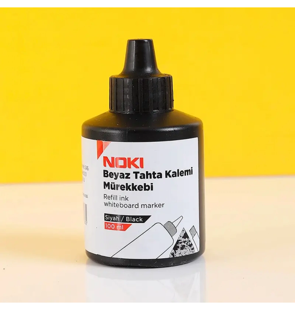 Noki Tahta Kalemi Mürekkebi Siyah 100 Cc