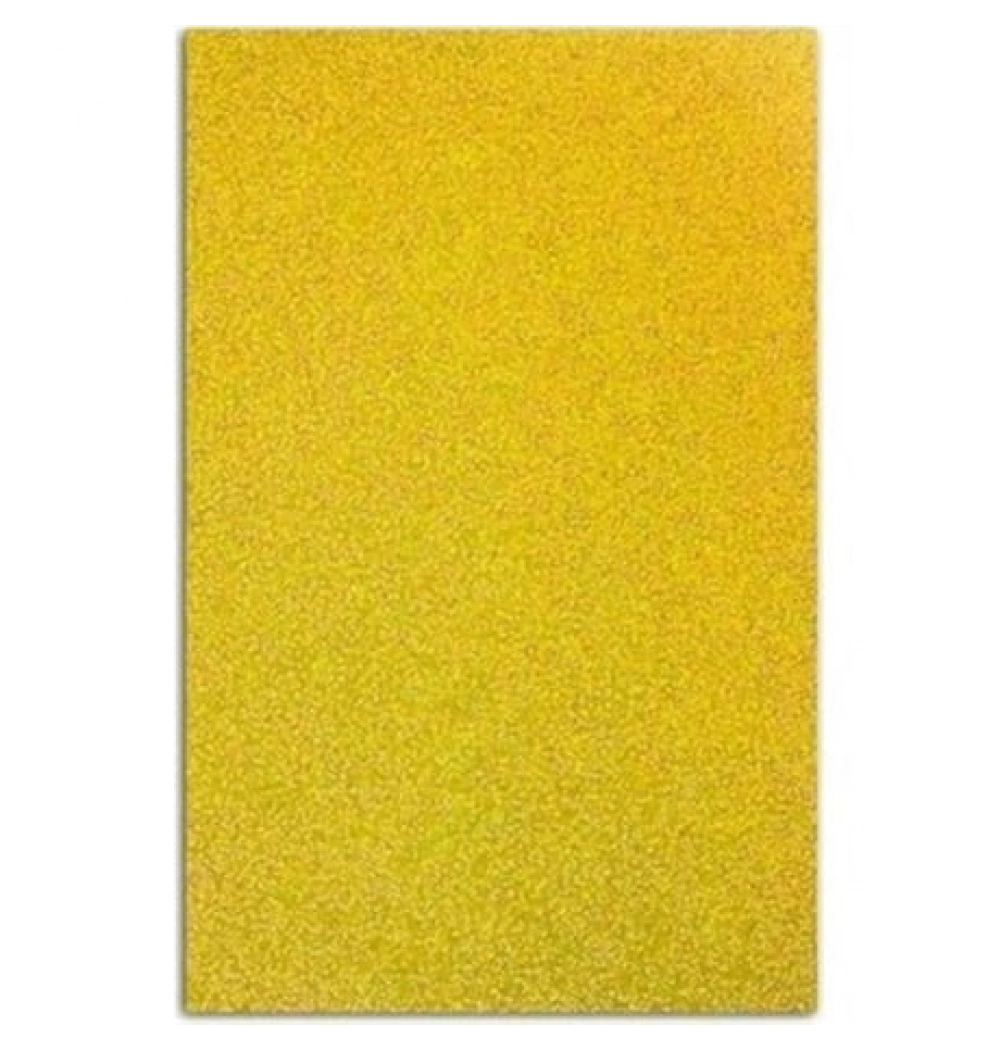 Nova Color 50X70 Simli Yapışkanlı Eva Sarı Nc-585