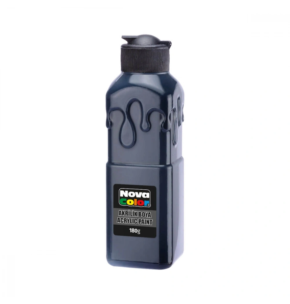 Nova Color Akrilik 180 Gr Siyah