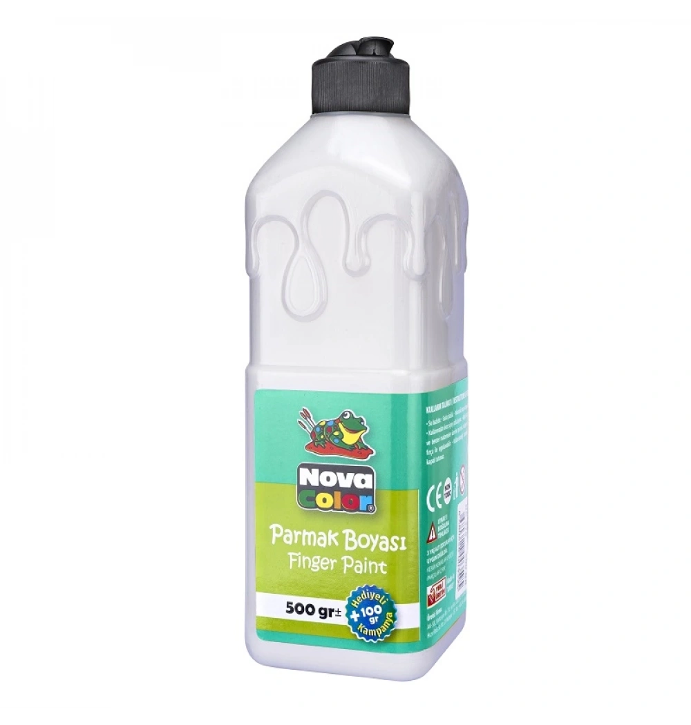 Nova Color Parmak Boyası 500Gr. Beyaz Nc-374