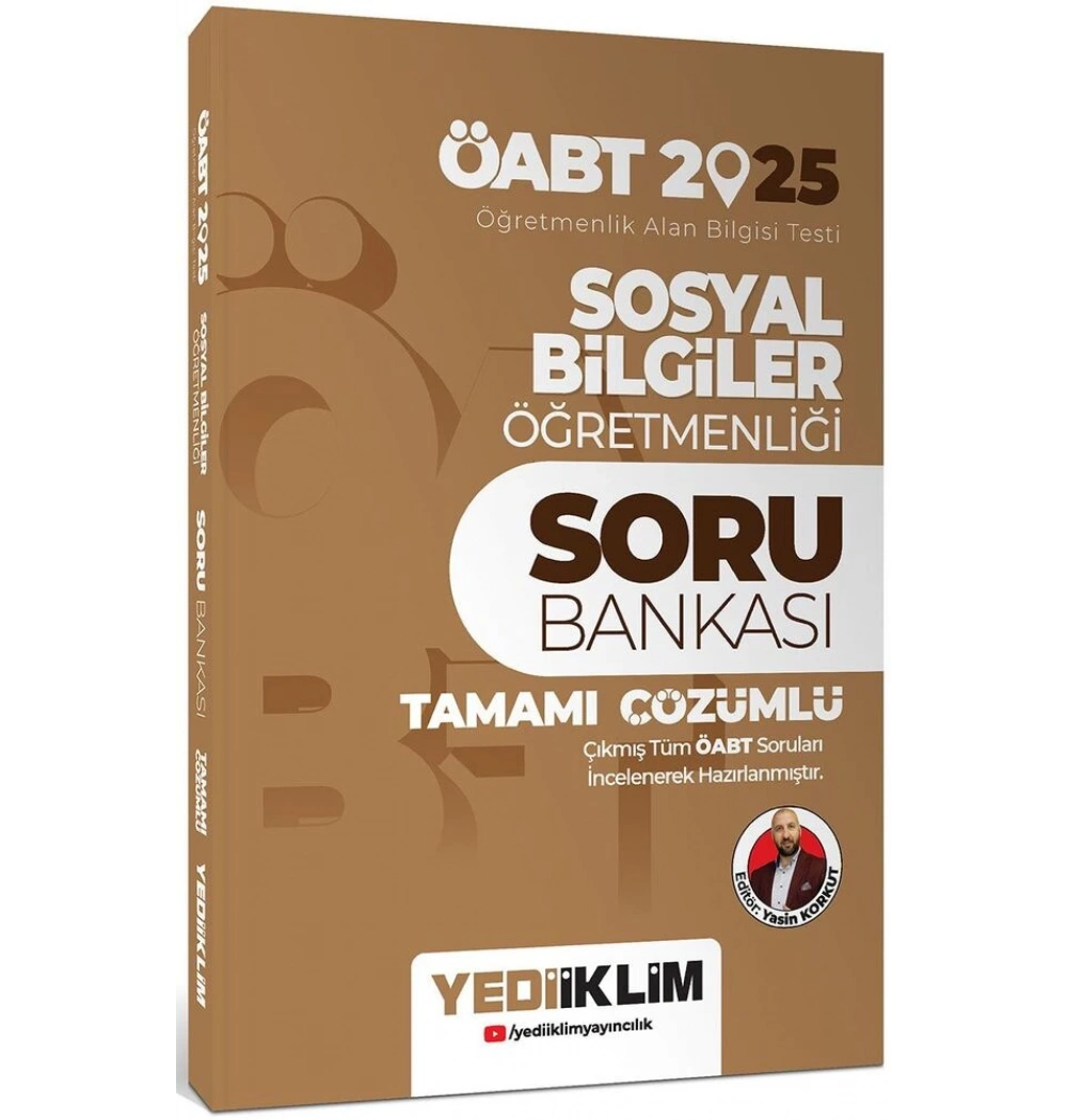 Öabt 2025 Sosyal Bilgiler Öğretmenliği Çözümlü Soru Bankası