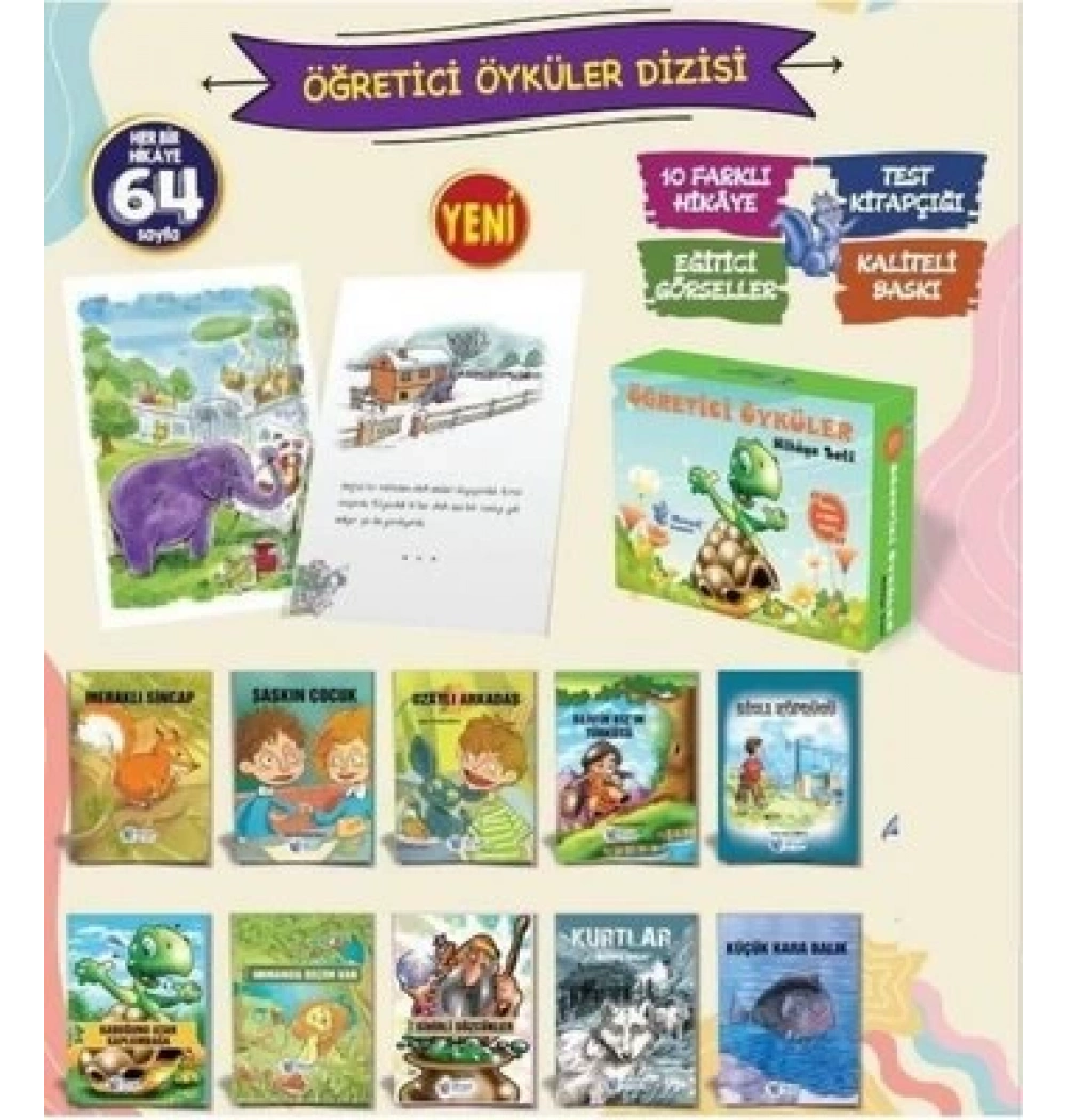 Öğretici Öyküler 10 Kitap Set Morışık
