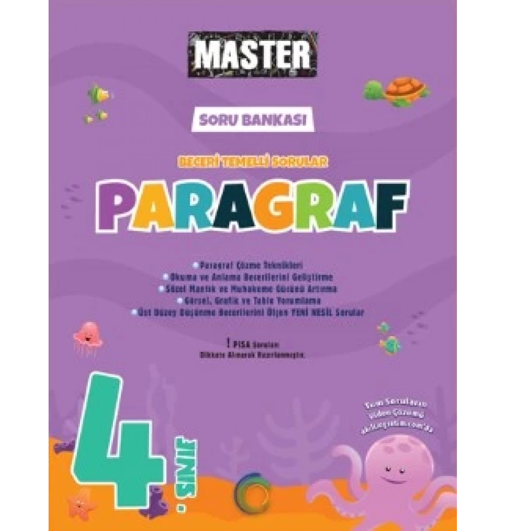 Okyanus 4.Sınıf Paragraf Master Soru Bankası