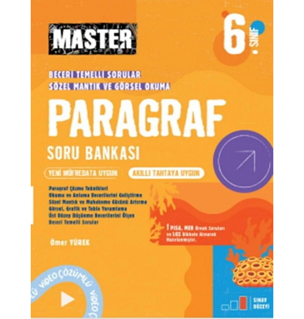 Okyanus 6.Sınıf Paragraf Soru Bankası Video Çözümlü Master