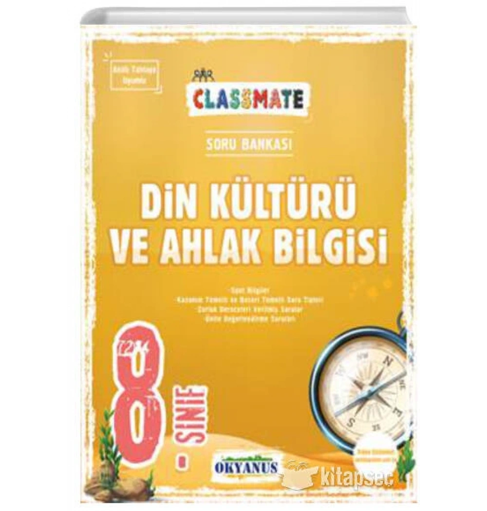 Okyanus 8.Sınıf Din Kültürü Soru Bankası Classmate