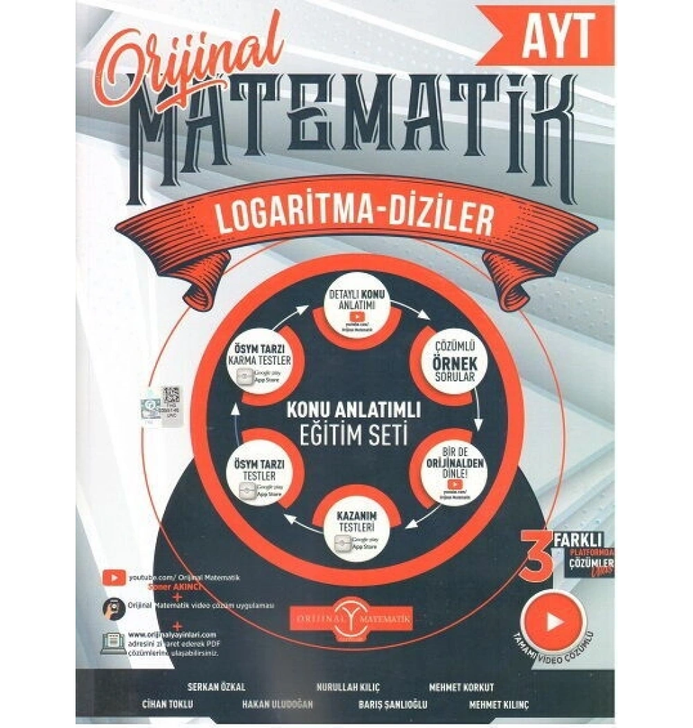 Orijinal Ayt Matematik Logaritma Diziler Konu Anlatımlı
