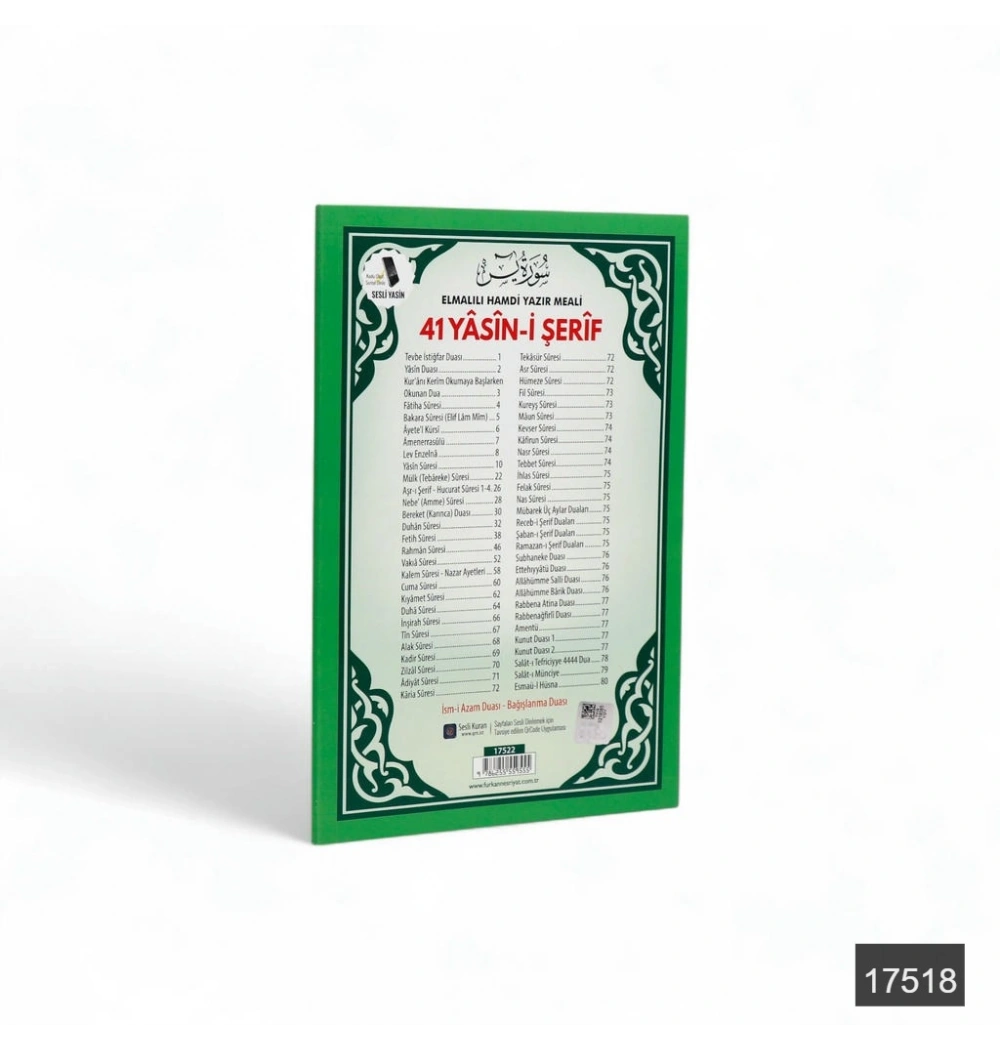 Orta Boy 80 Sayfa 3lü Eko Yasin