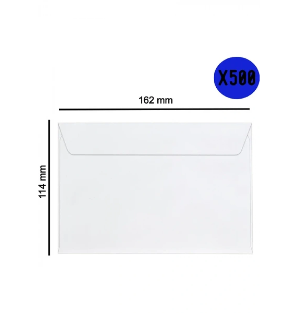 OYAL 70 GR KARE ZARFI GLORIA 14*162 (500 Adet)