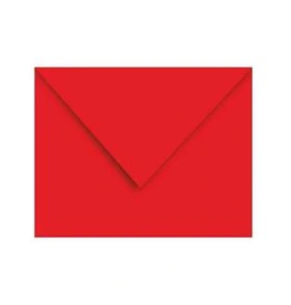 Oyal Davetiye Zarfı (13X18)Kırmızı 80 Gr
