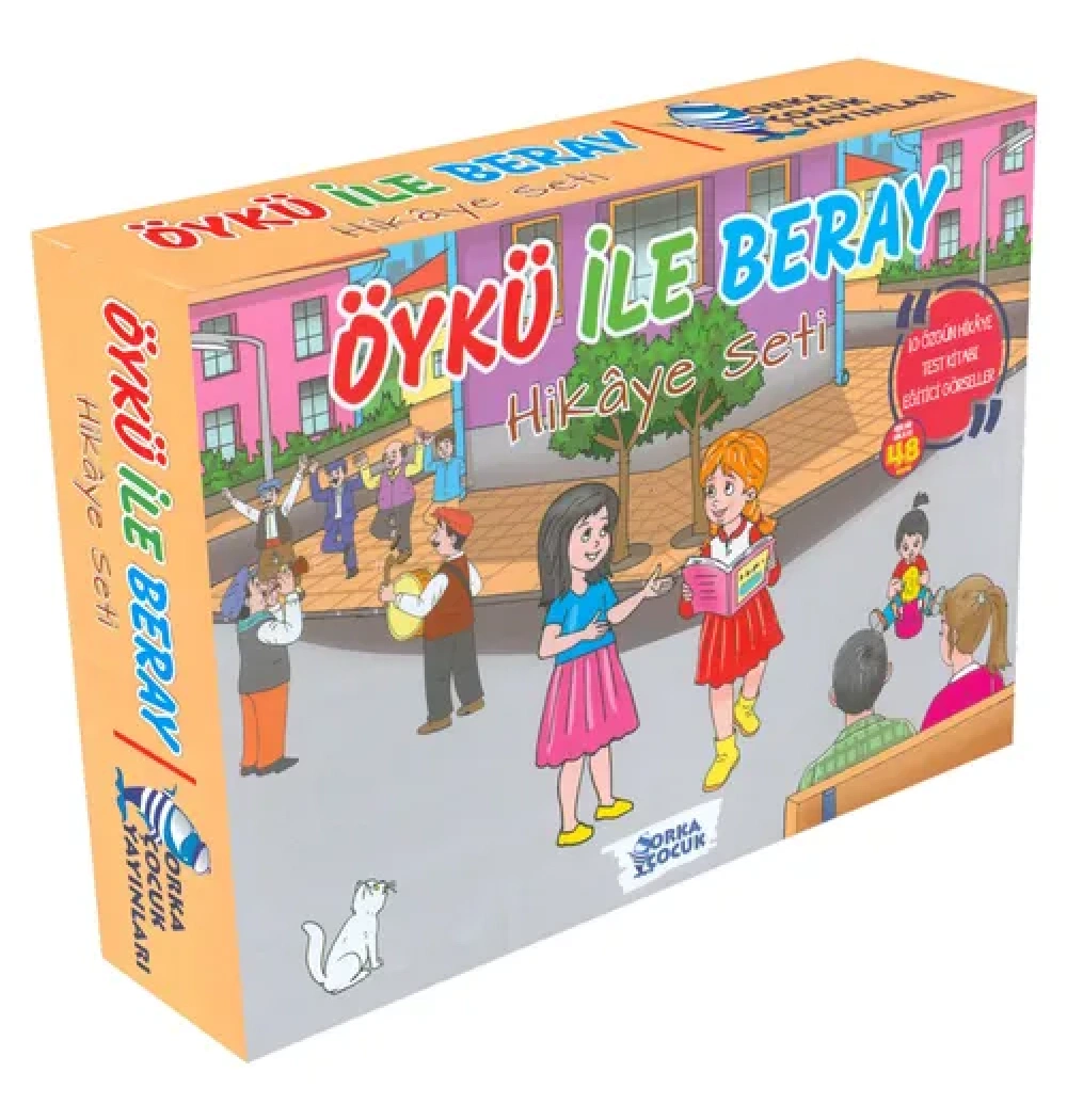 Öykü İle Beray Hikaye Seti 10 Kitap Orka Çocuk
