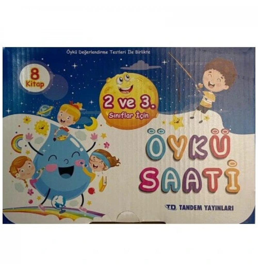 ÖYKÜ SAATİ 2-3.SINIFLARA 8 KİTAP TAKIM TANDEM