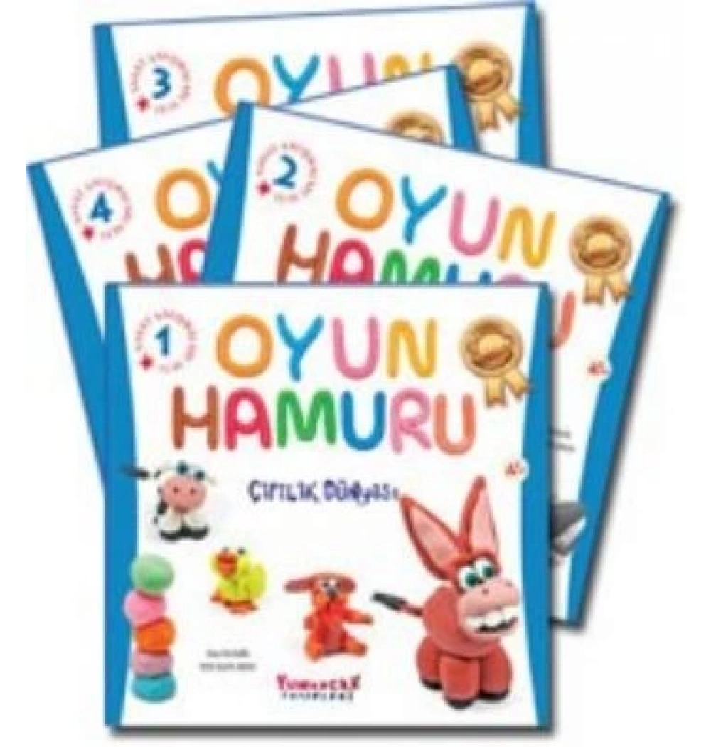 Oyun Hamuru Sanat Çalışmaları 4 Kitap Ana Michelle-Yumurcak