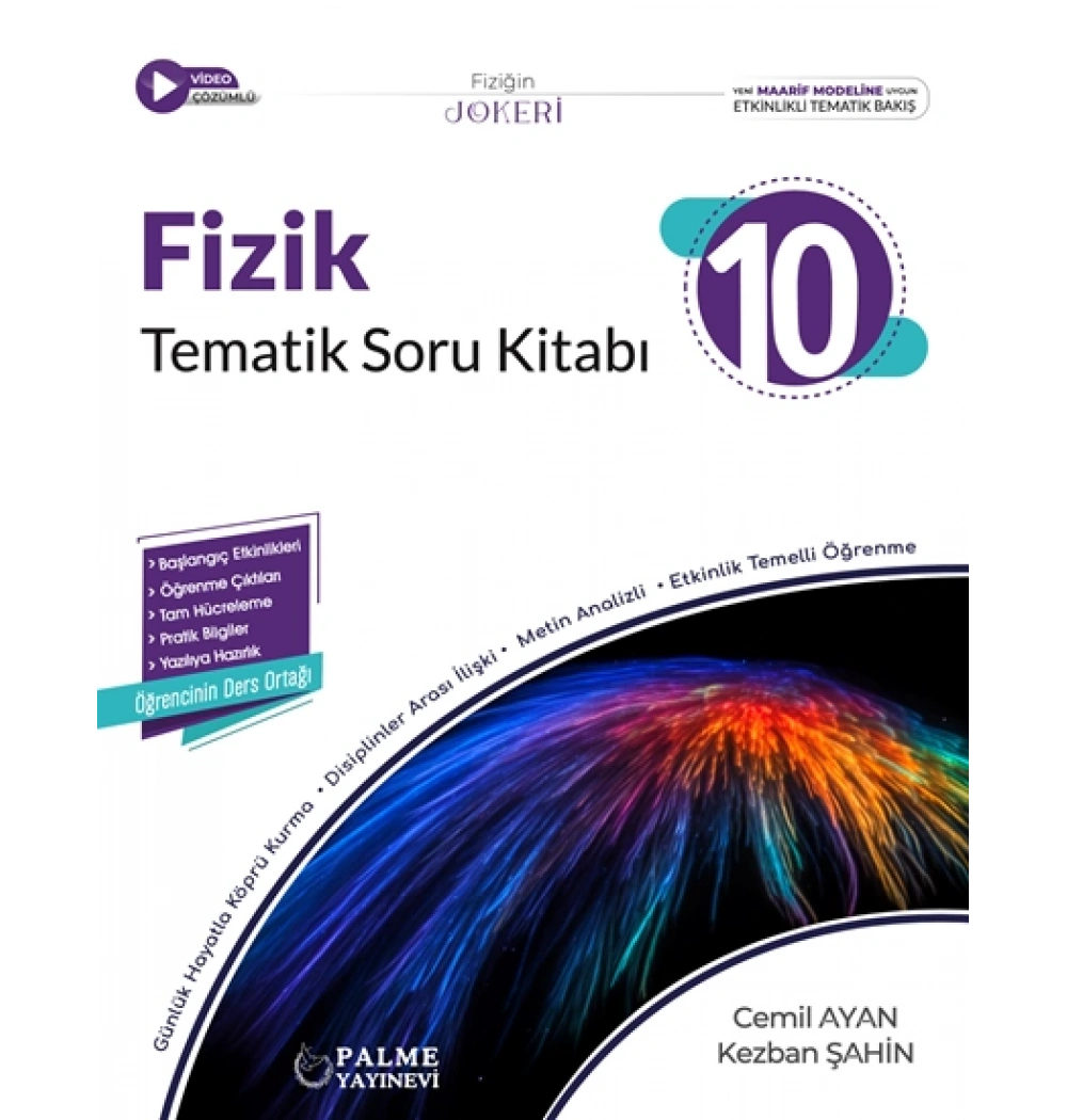 Palme 10.Sınıf Joker Fizik Tematik Soru Kitabı