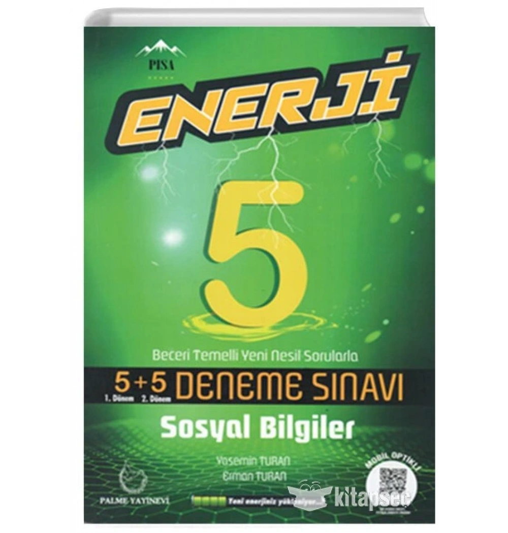 Palme 5.Sınıf Sosyal 5+5 Deneme