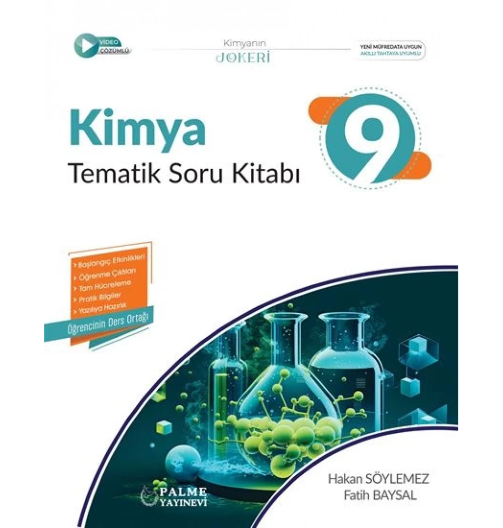 Palme 9.Sınıf Joker Kimya Tematik Soru Kitabı
