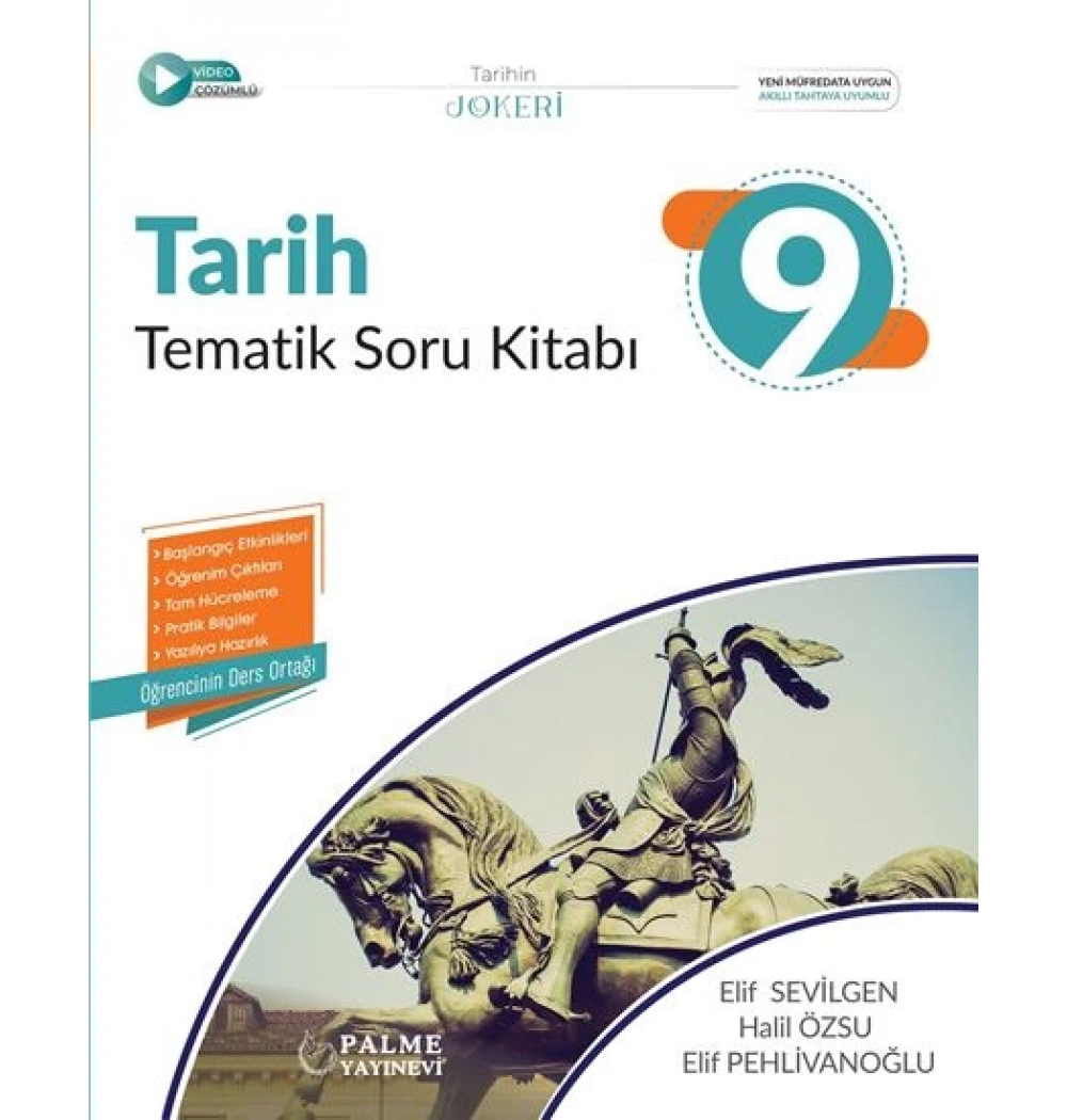 Palme 9.Sınıf Joker Tarih Tematik Soru Kitabı