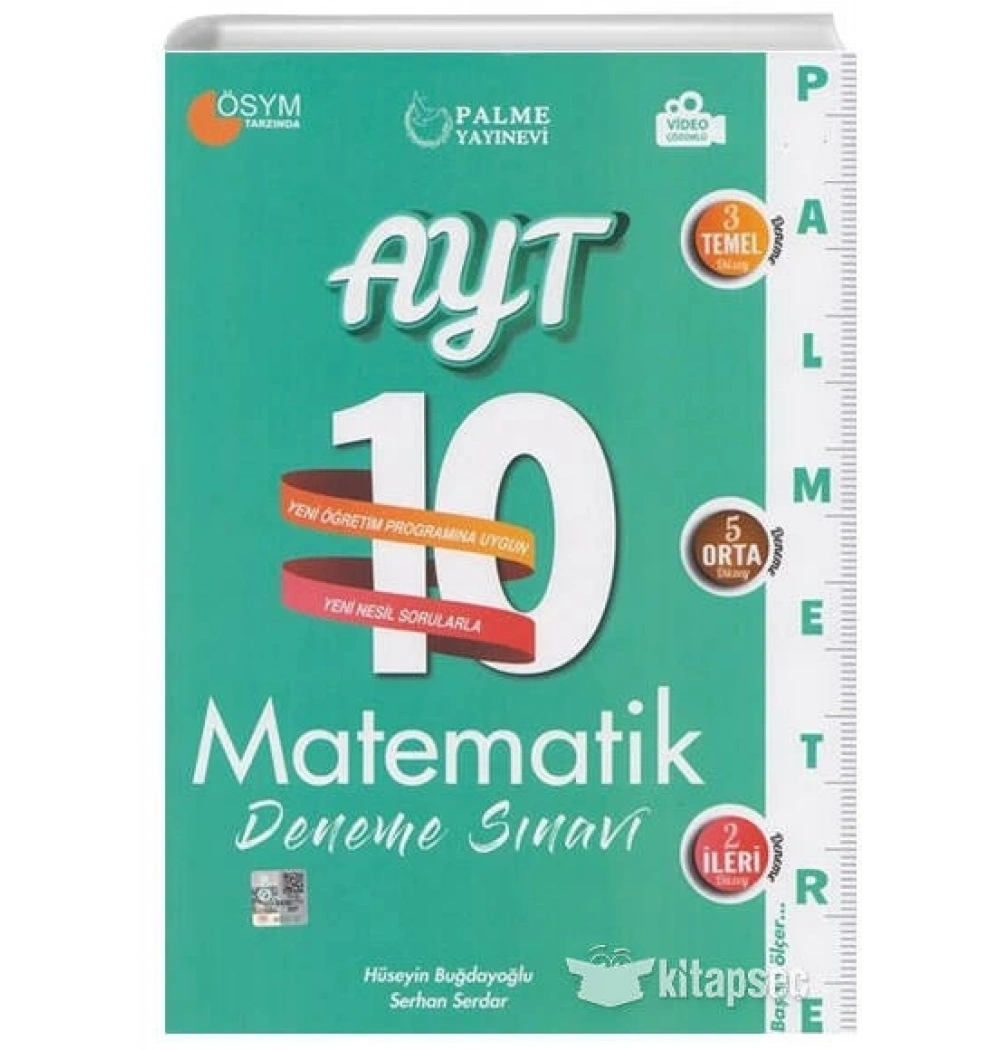 Palme Ayt Matematik 10 Deneme Sinavi
