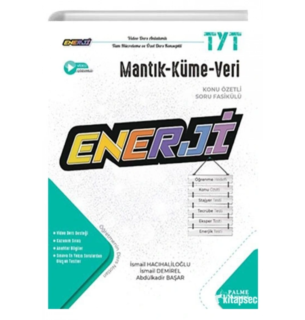 Palme Tyt Enerji Mantik Küme Veri Konu Özetli Soru Fasikülü