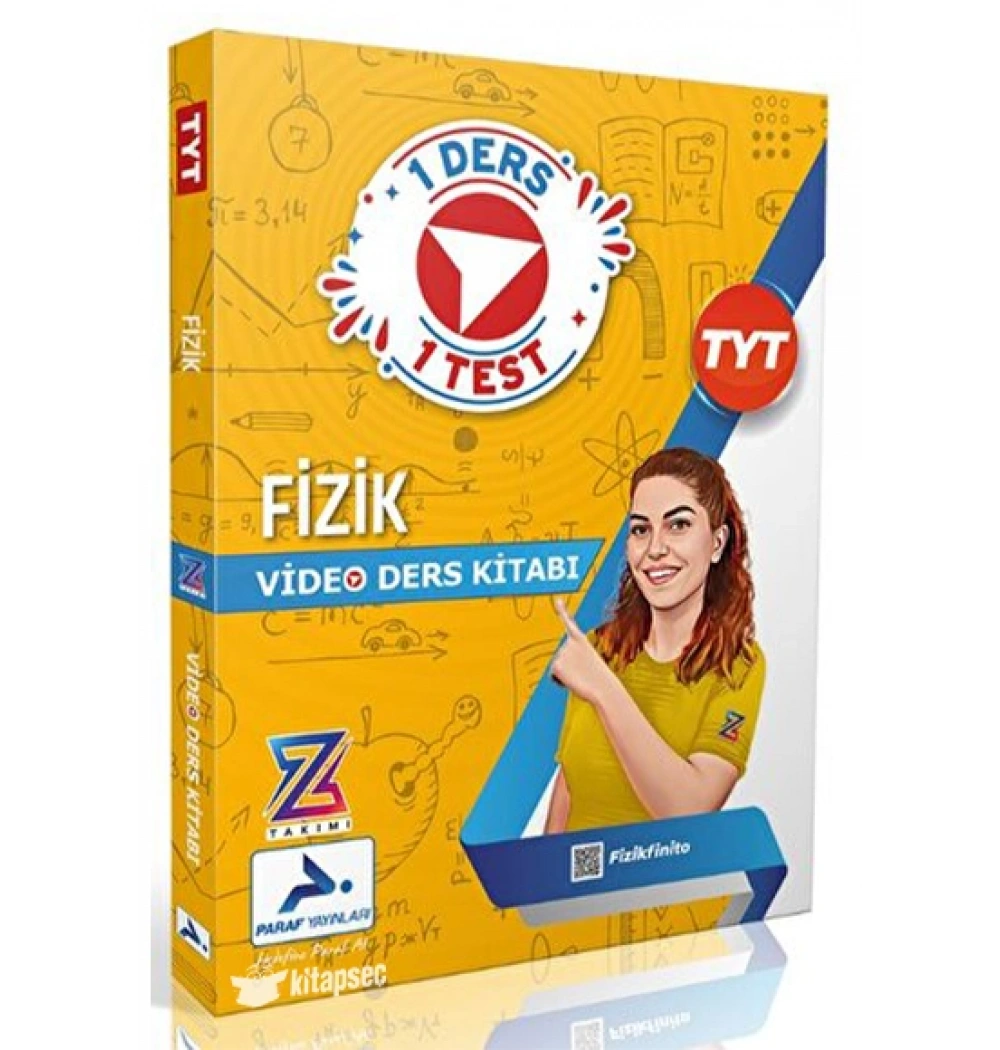 Paraf 1 Ders 1 Test Tyt Fizik Video Ders Kitabı Z Takimi