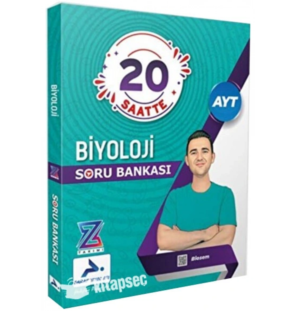 Paraf 28 Saatte Ayt Biyoloji Soru Bankası Z Takimi