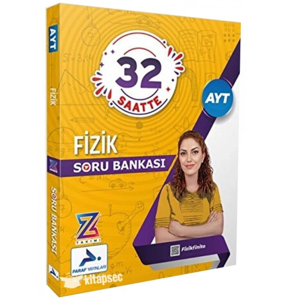 Paraf Ayt 32 Saatte Fizik Soru Bankası Z Takimi