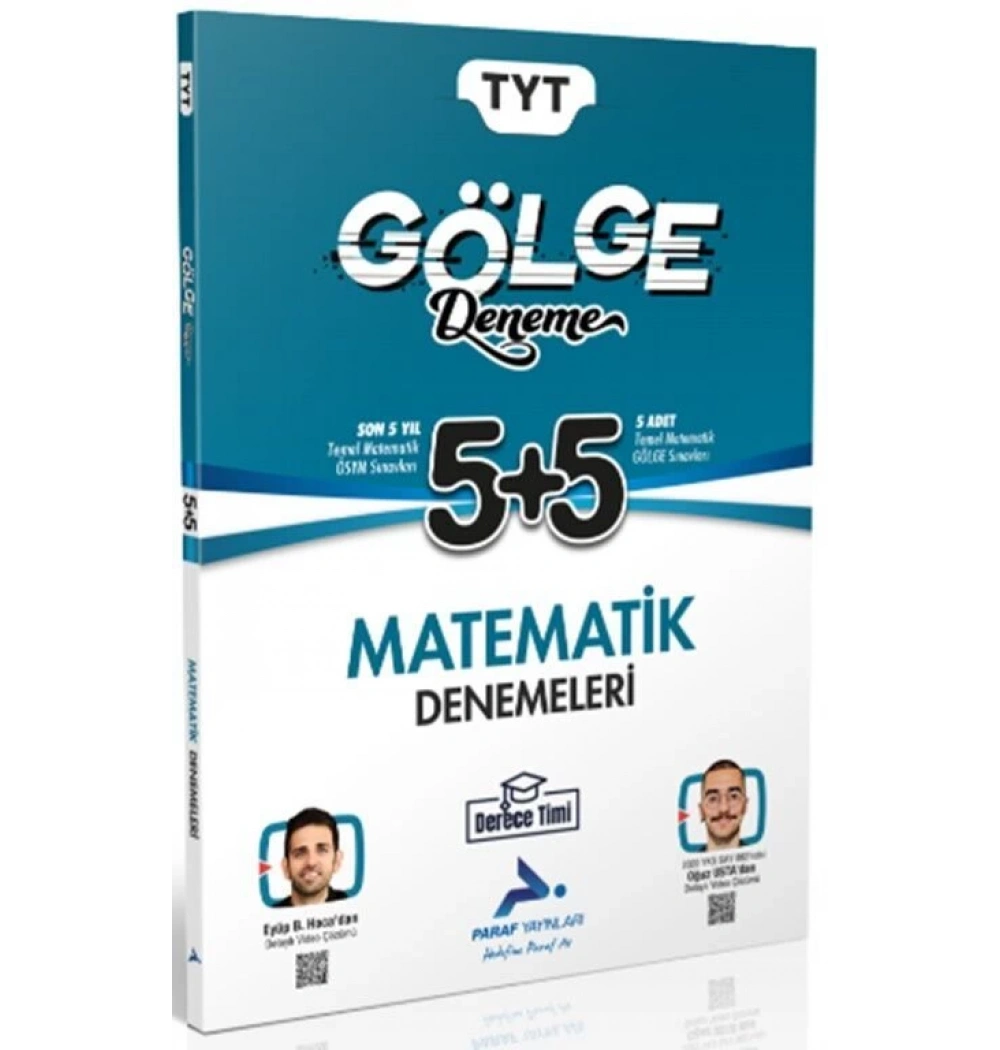 Paraf Tyt 5+5 Matematik Gölge Deneme Derece Timi Z Takimi