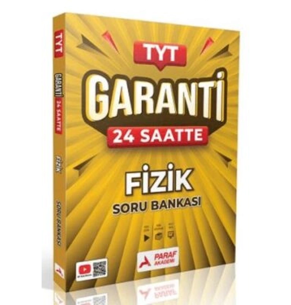 Paraf Tyt Garanti 24 Saatte Fizik Soru Bankası