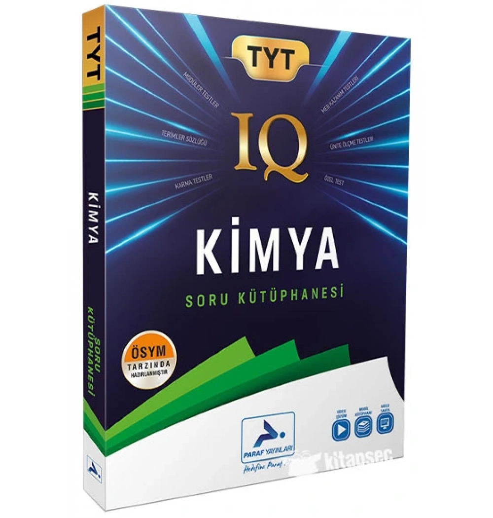 Paraf Tyt Iq Kimya Soru Kütüphanesi