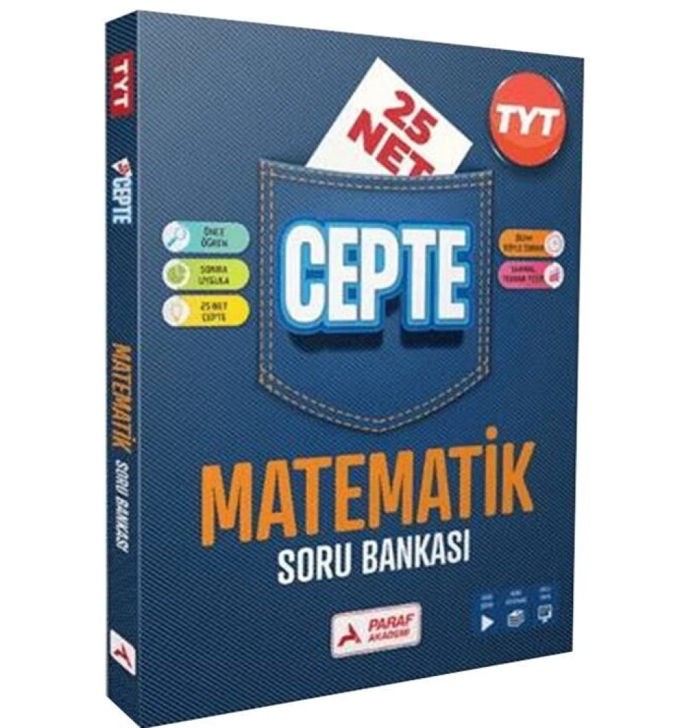 Paraf Tyt Matematik Soru Bankası 25 Net Cepte
