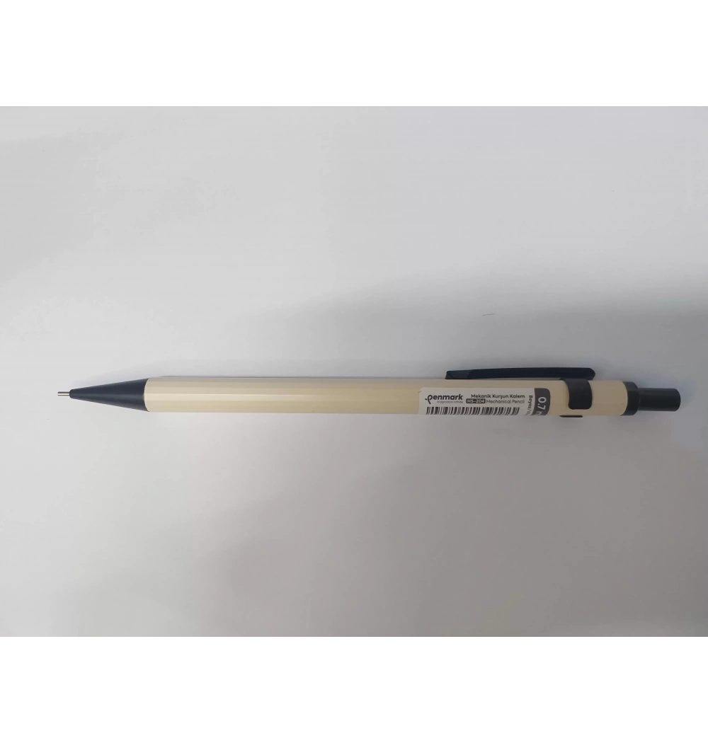 PENMARK MEKANİK KURŞUN VERSATİL KALEM 0.7 MM METAL BEYAZ HS-204