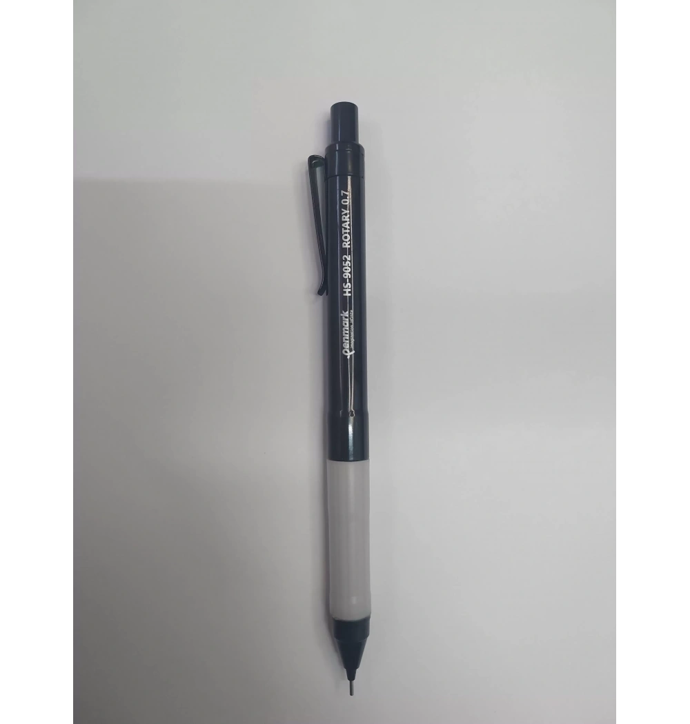 PENMARK MEKANİK KURŞUN VERSATİL KALEM DÖNEBİLEN İÇ MEKANİZMALI 0.7 MM SİYAH HS-9052