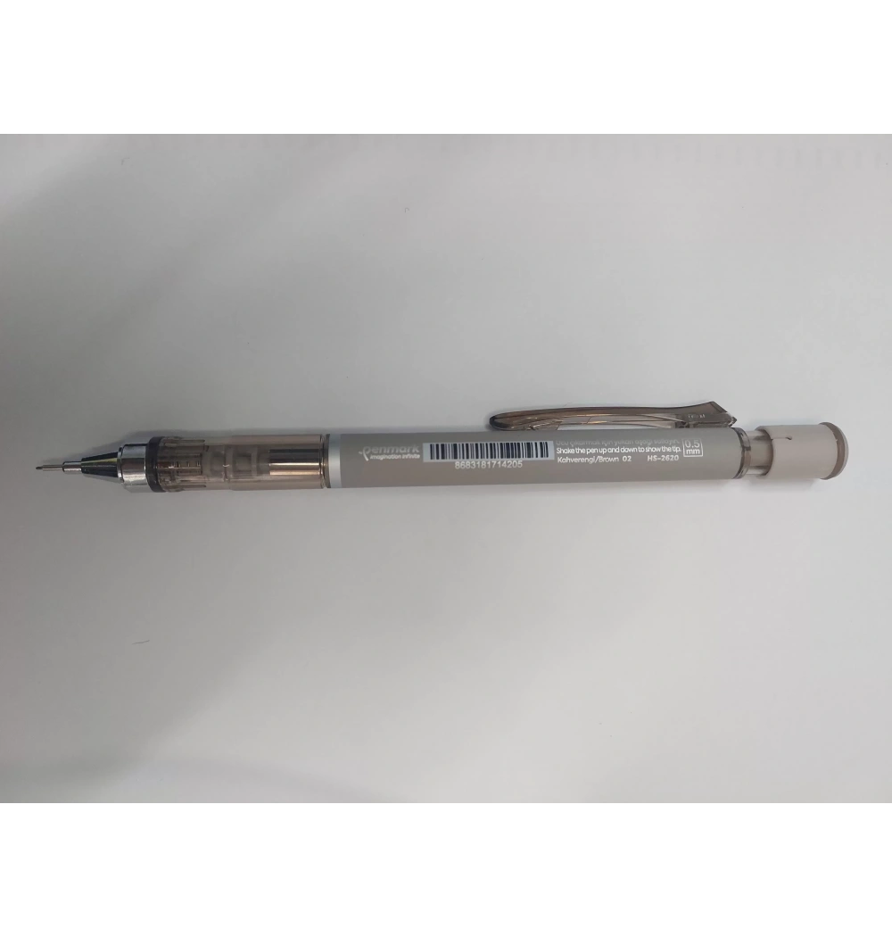 PENMARK MEKANİK KURŞUN VERSATİL KALEM METAL UÇ 0.5 MM 02 KAHVERENGİ HS-2620