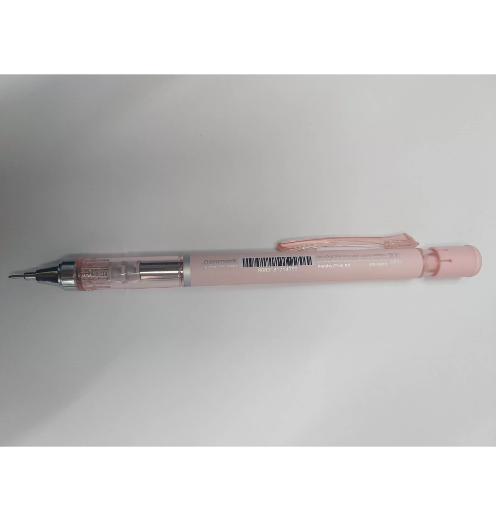PENMARK MEKANİK KURŞUN VERSATİL KALEM METAL UÇ 0.7 MM 04 PEMBE HS-2620