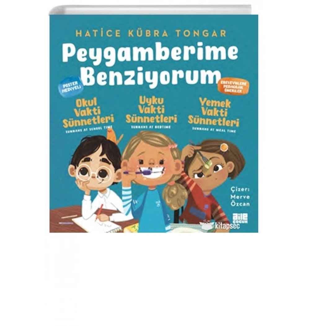 Peygamberime Benziyorum 3 lü Set Hatice Kübra Tongar Aile Yayın