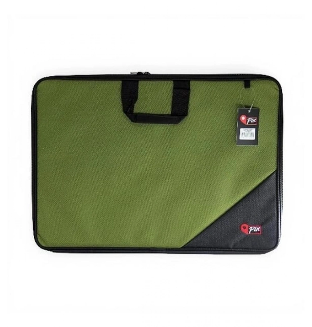 Pin Proje Çantası 39x55 Haki Yeşili 2004i Öz Kara