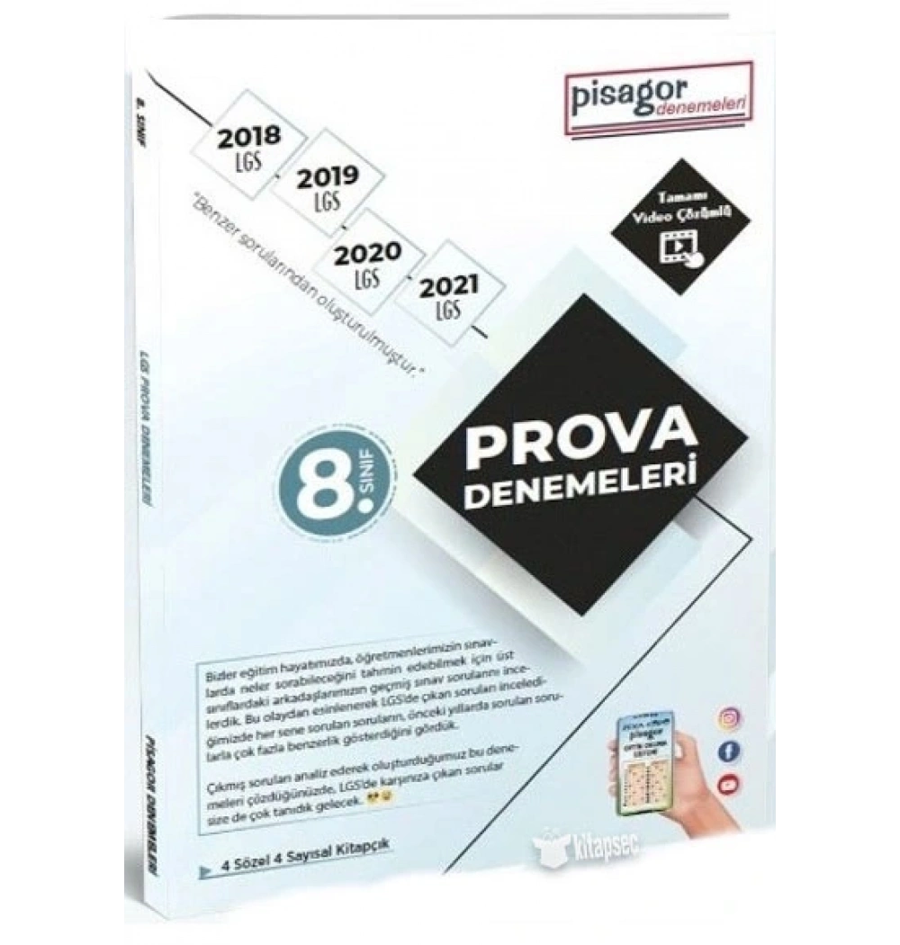 Pisagor 8.Sınıf Prova Denemeleri