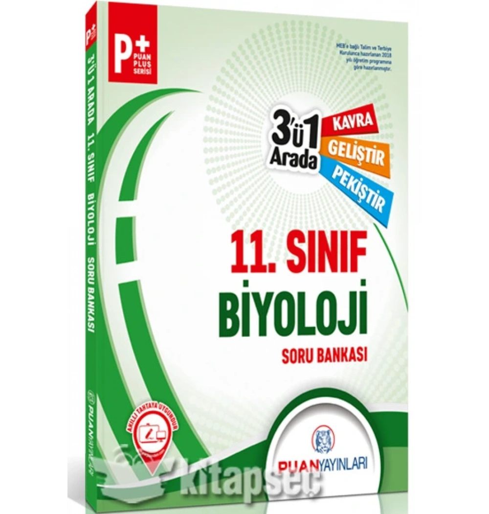 Puan 11.Sınıf Biyoloji Soru Bankası