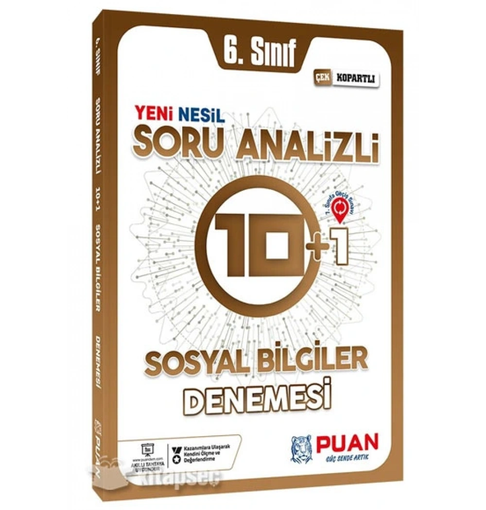 Puan 6.Sınıf Sosyal Bilgiler Denemesi 10+1 Soru Analizli