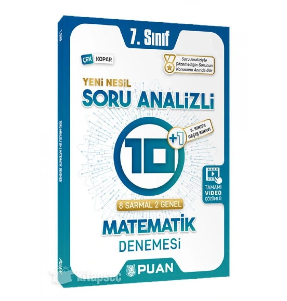 Puan 7.Sınıf Matematik 10+1 Denemesi