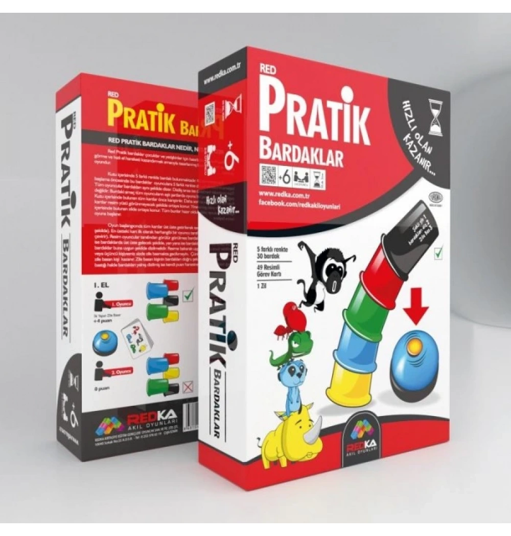 Redka Pratik Bardaklar Oyunu