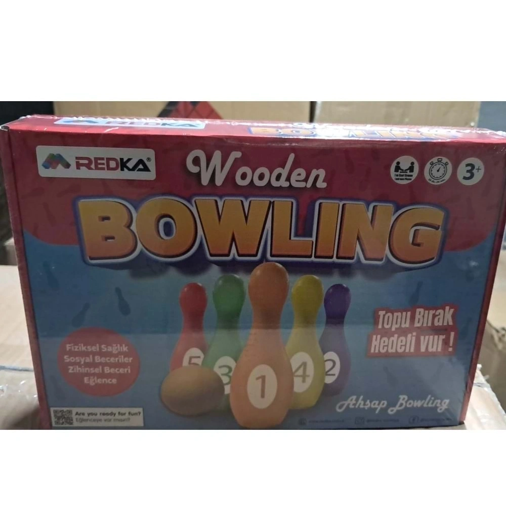 Redka Wooden Bowling Oyunu
