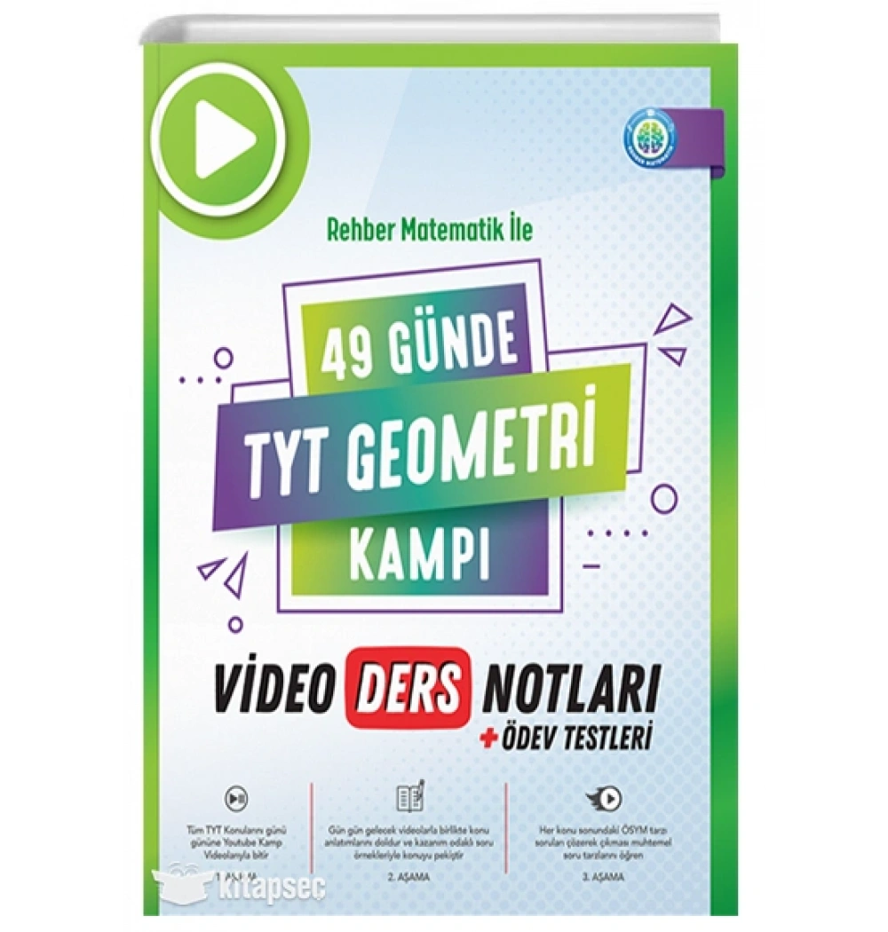 Rehber Matematik 49 Günde Tyt Geometri Kampı Video Ders Notları