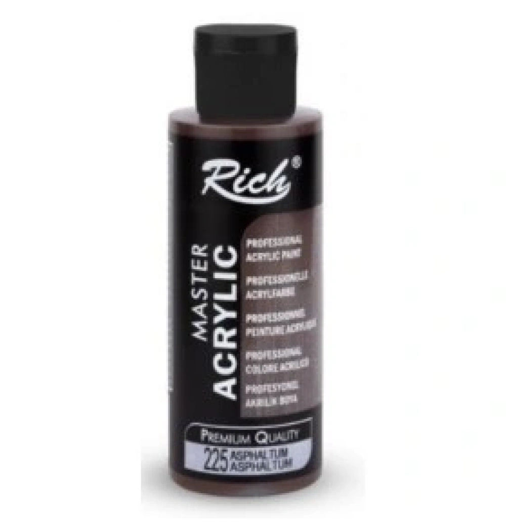 Rich Master Akrilik 120 Cc Asphaltum Akr-120-225