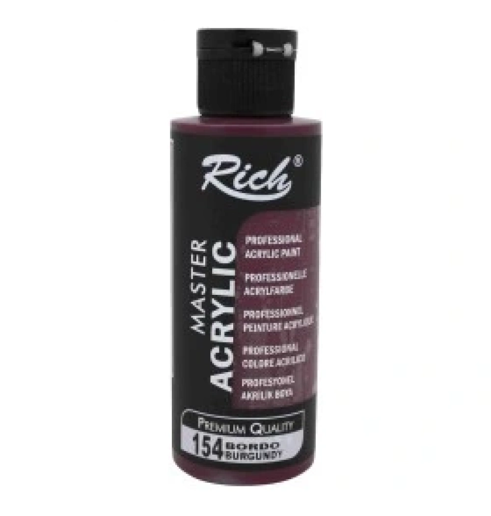Rich Master Akrilik 120 Cc Bordo Akr-120-154