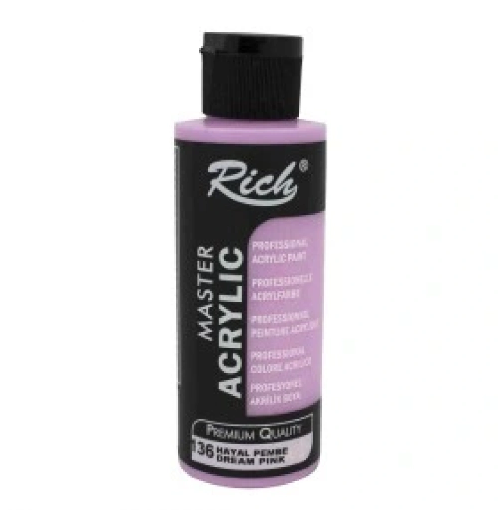 Rich Master Akrilik 120 Cc Hayal Pembe Akr-120-136